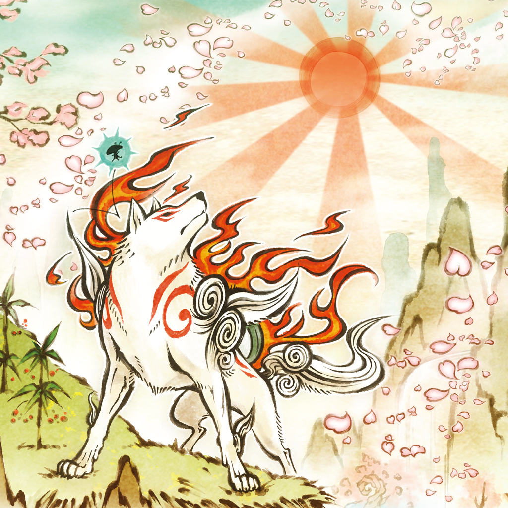 Оками рисунок. Amaterasu (Ōkami). Okami HD обложка. Оками Легенда. Символ Аматерасу.